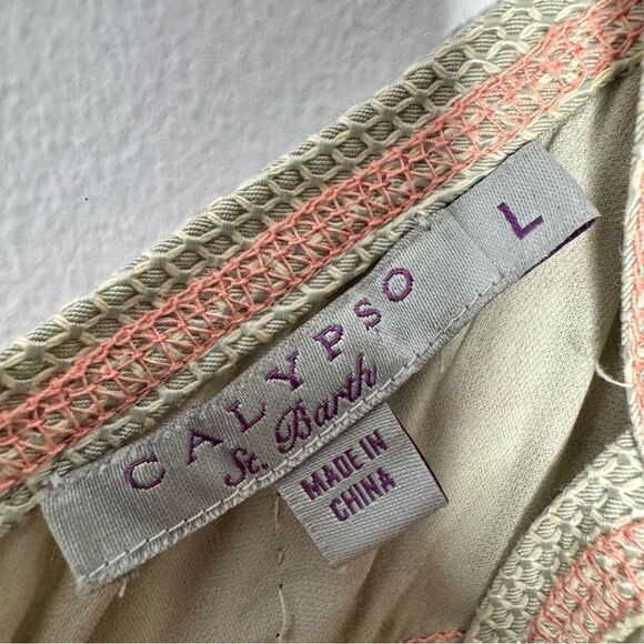 Calypso St. Barth silk dress size large - Picture 6 of 6